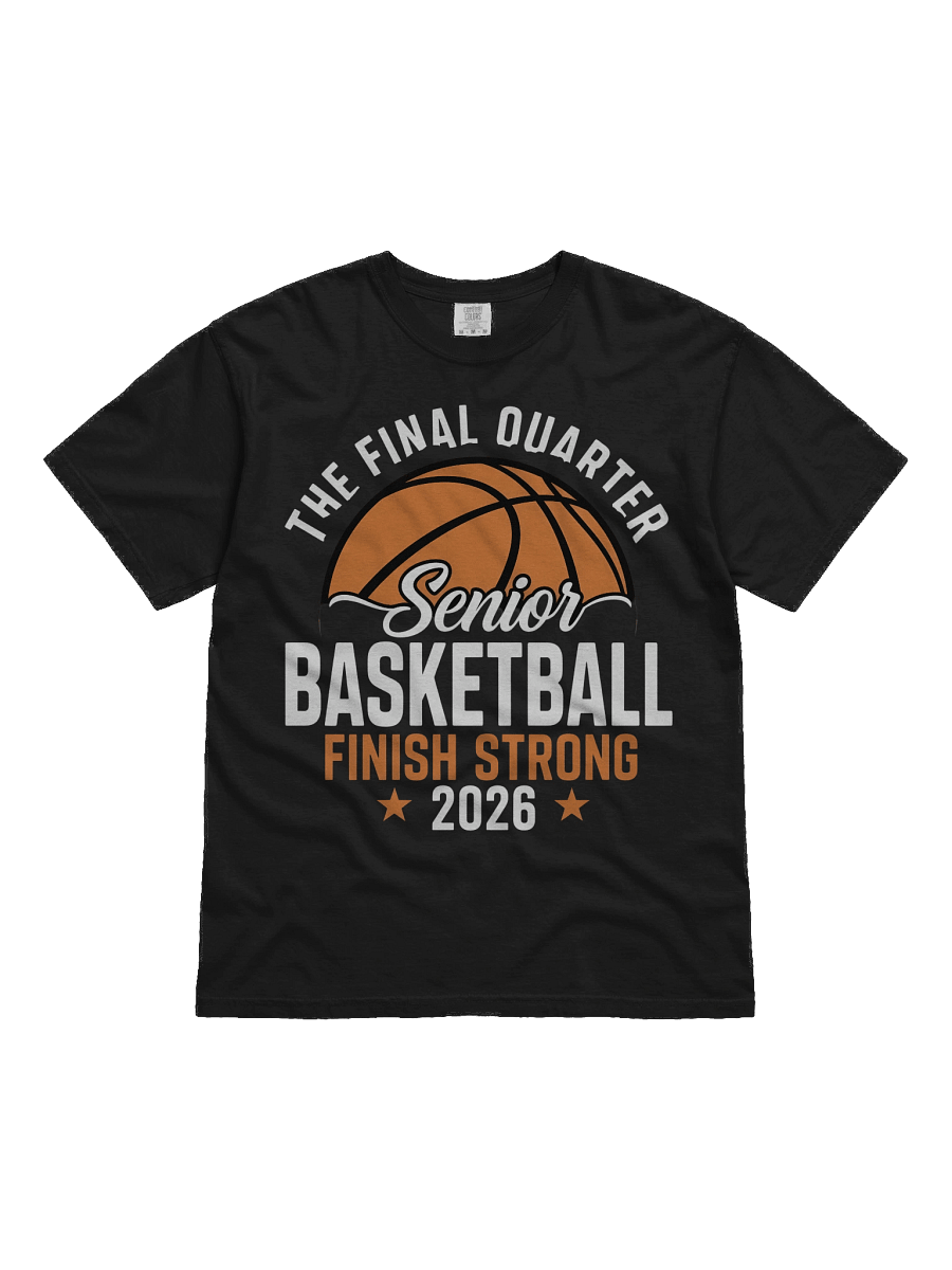 Senior Basketball Finish Strong 2026 Graphic Tee product image (5)
