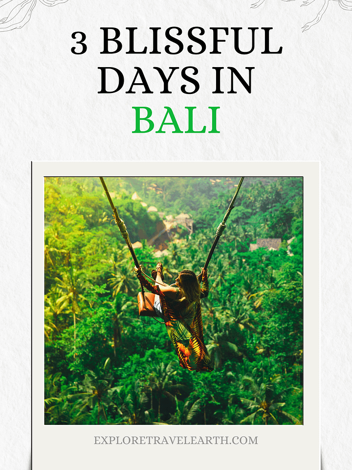 3 Blissful Days In Bali product image (1)