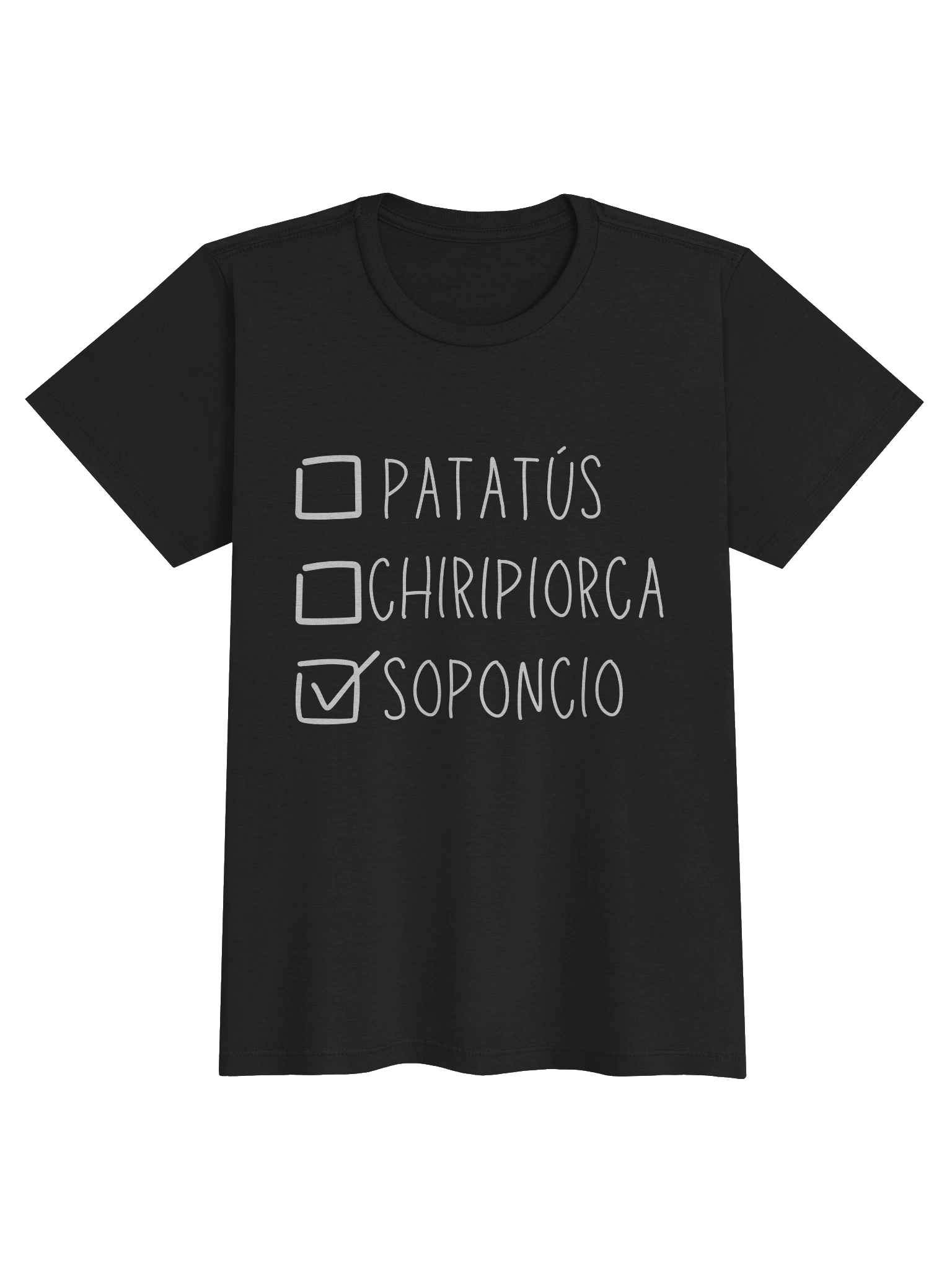 Patatús Chiripiorca Soponcio T-Shirt Mujer product image (1)