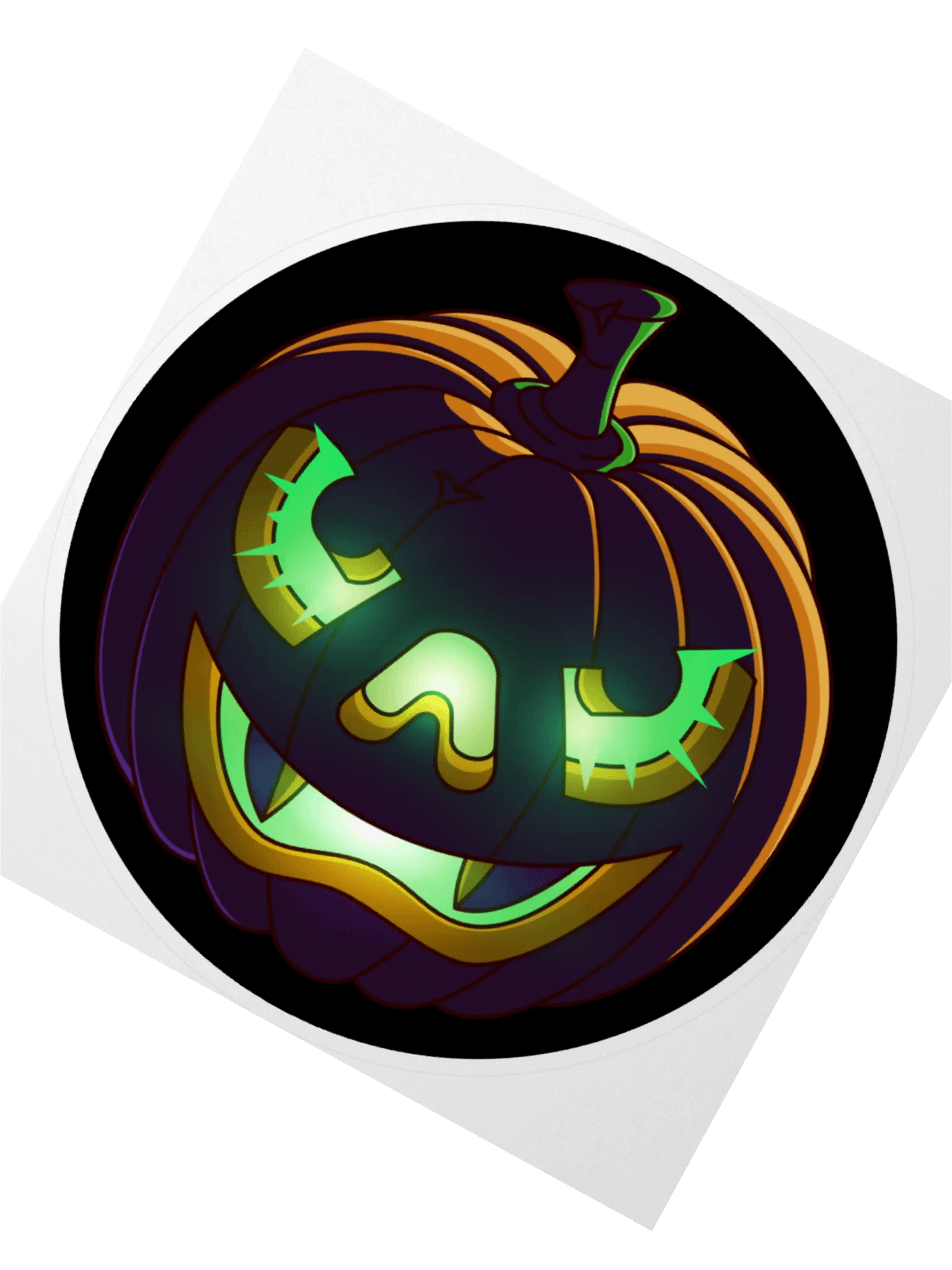 Ghoul pumpkin - Sticker product image (2)