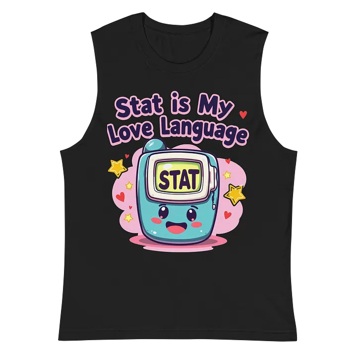 STAT Love Language Muscle Tank product image (3)