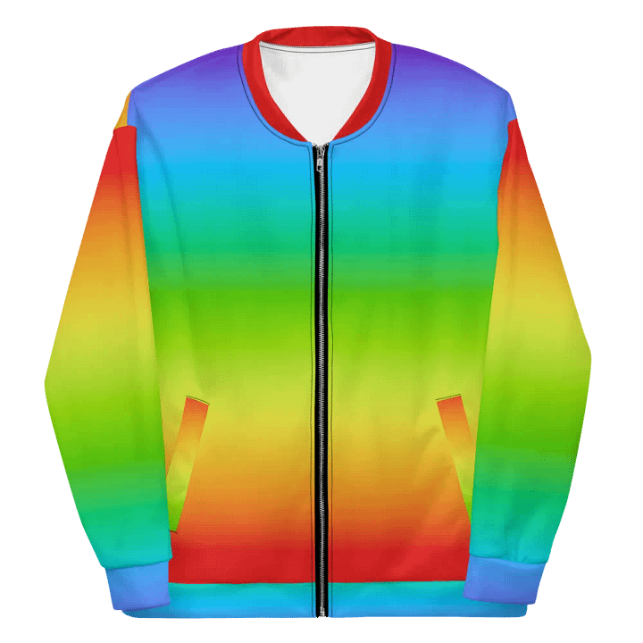 Rainbow Bomber Jacket product image (2)