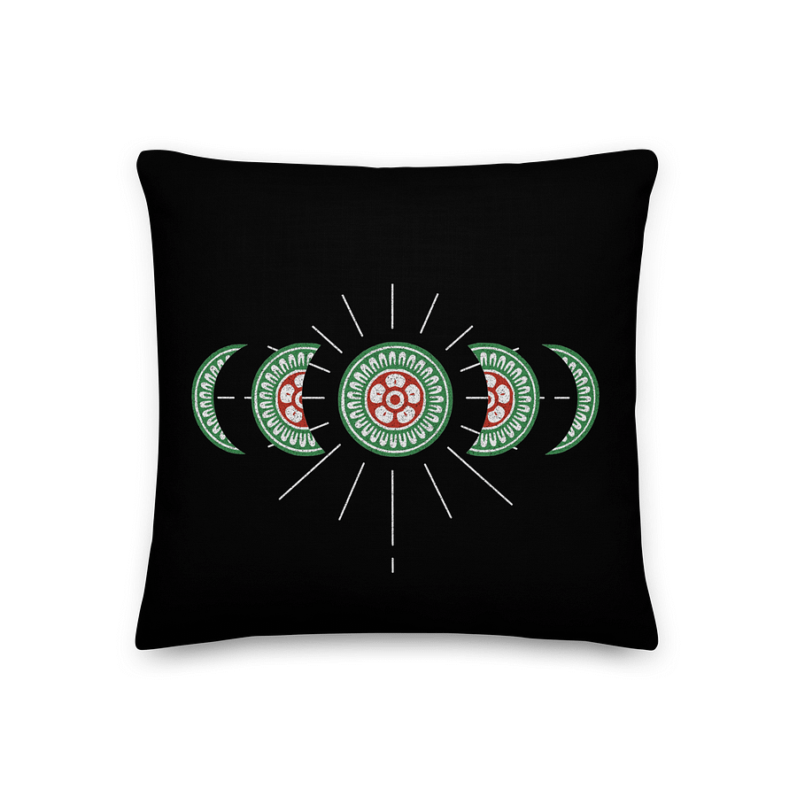 Awesome Mahjong Throw Pillow product image (3)