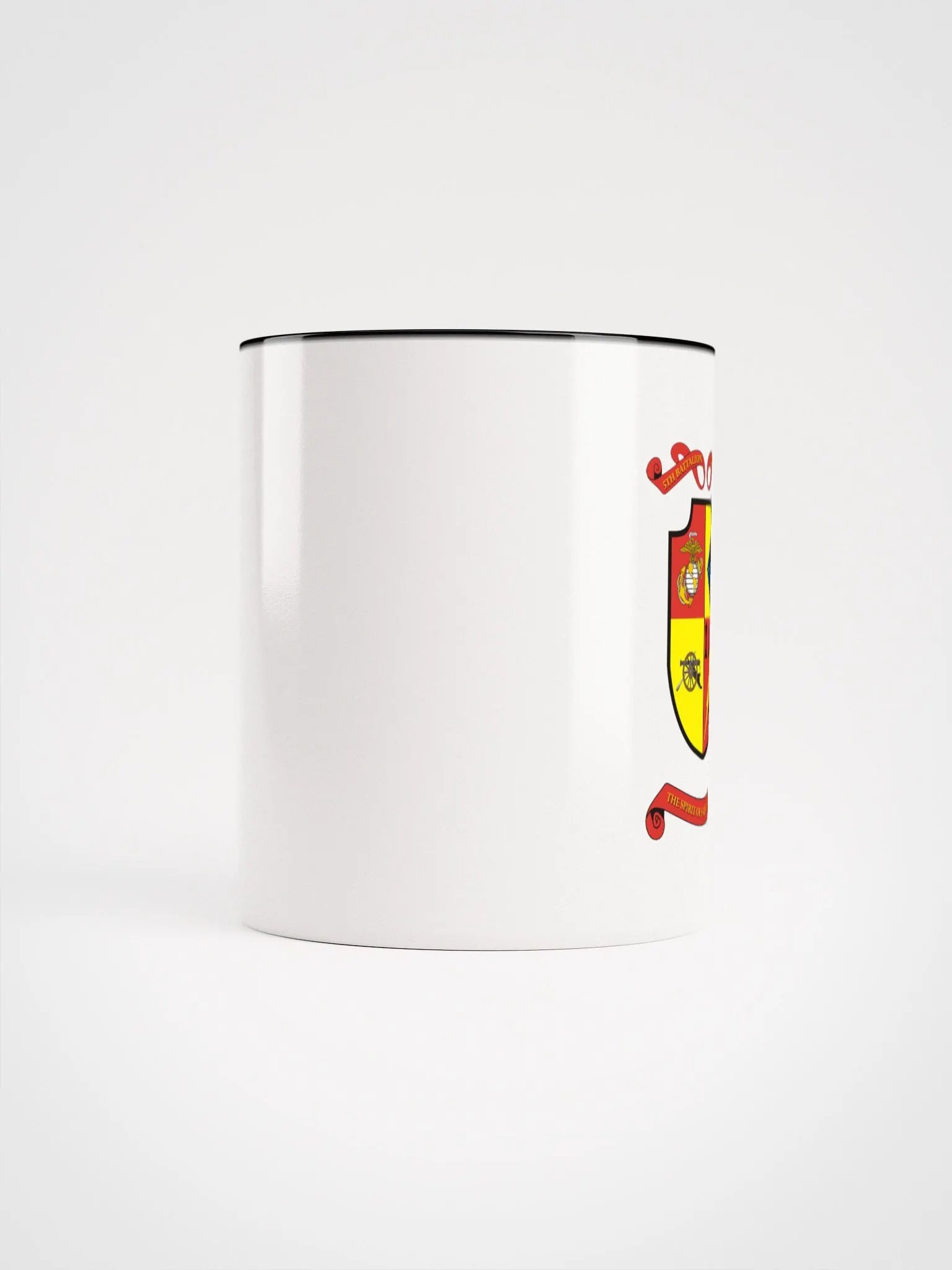 5th Battalion 11th Marines: Coffee Cup White Exterior/Black Interior product image (5)