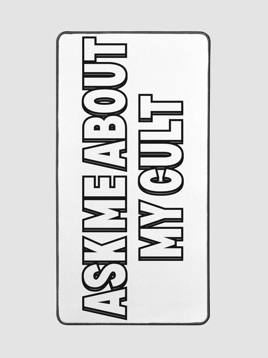 Ask Me About My Cult Desk Mat product image (2)