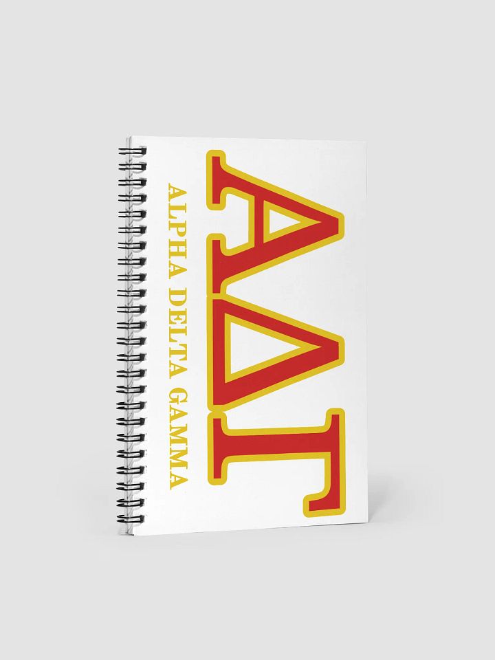 ADG Letters - Spiral Notebook product image (1)