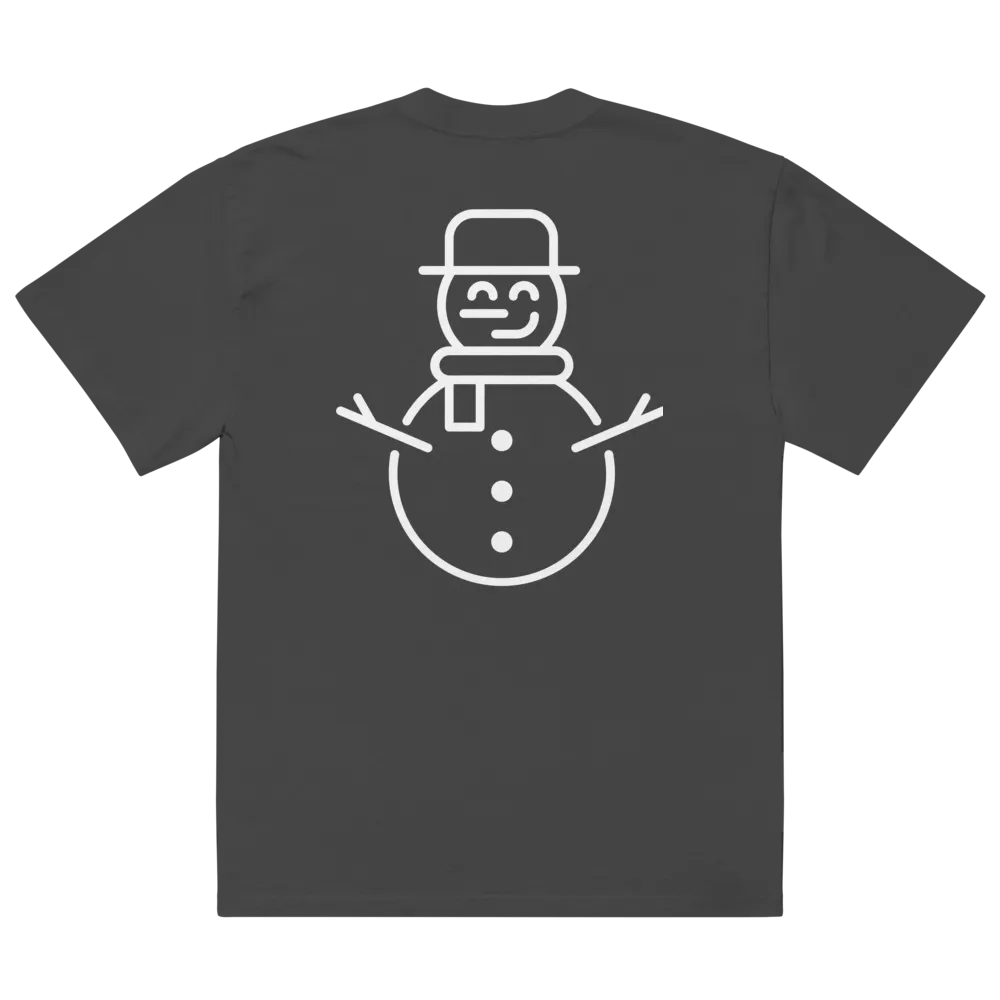 gingerbread + snowman T-shirt product image (6)