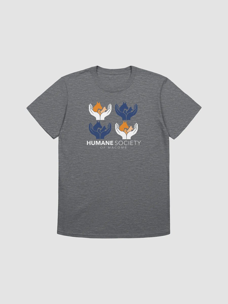 Humane Society of Macomb Colored Logo T-Shirt product image (3)