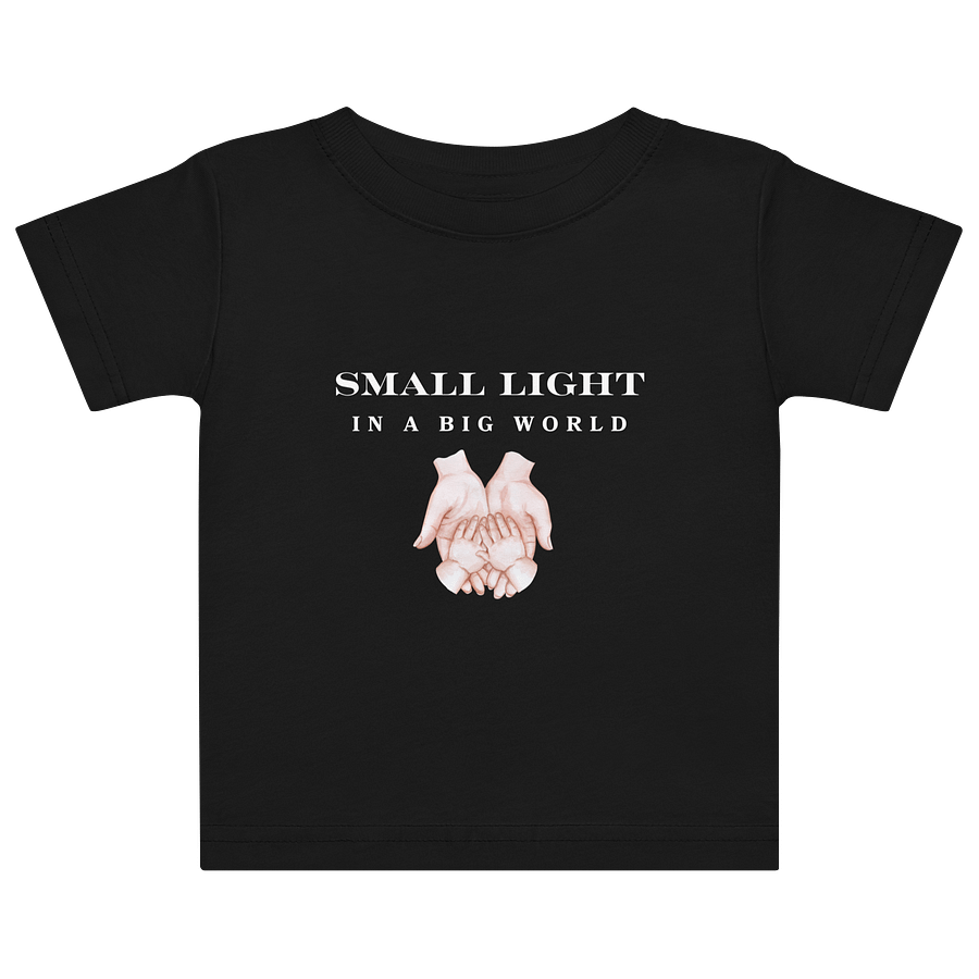 Small Light in a Big World Baby Jersey T-Shirt product image (1)