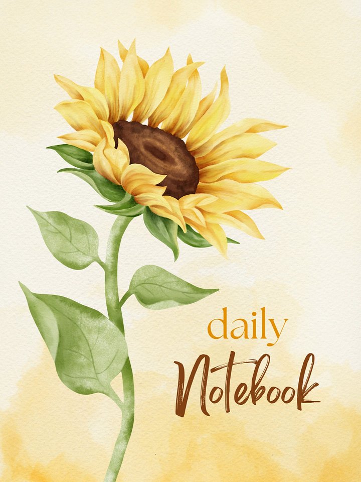 Oshun's Sunflower Notebook product image (1)