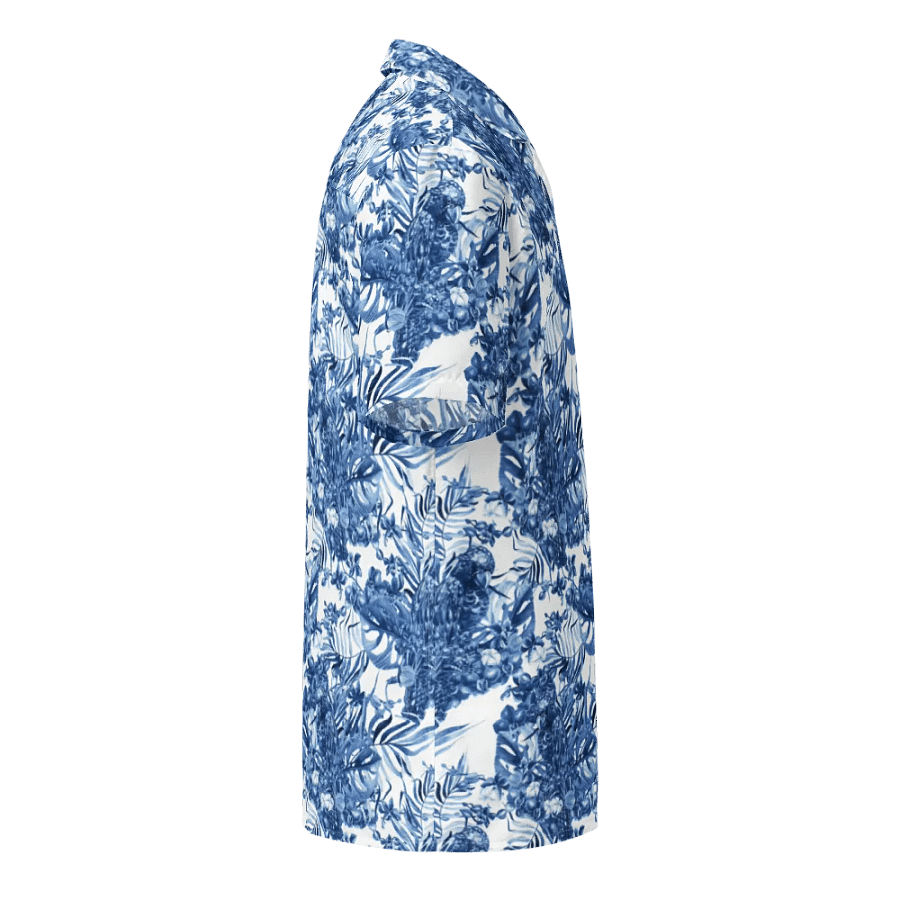 Azure Jungle | Unisex Hawaiian Shirt product image (8)