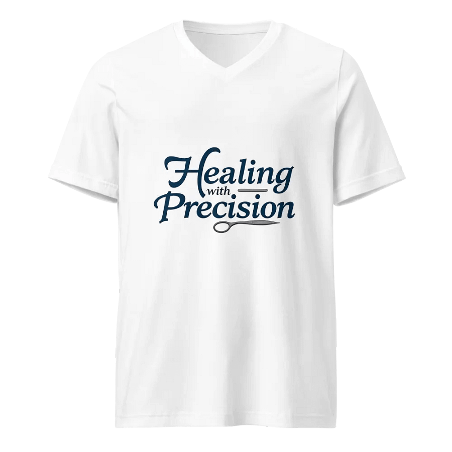 Precision Healing Scalpel Graphic V-Neck Tee product image (1)
