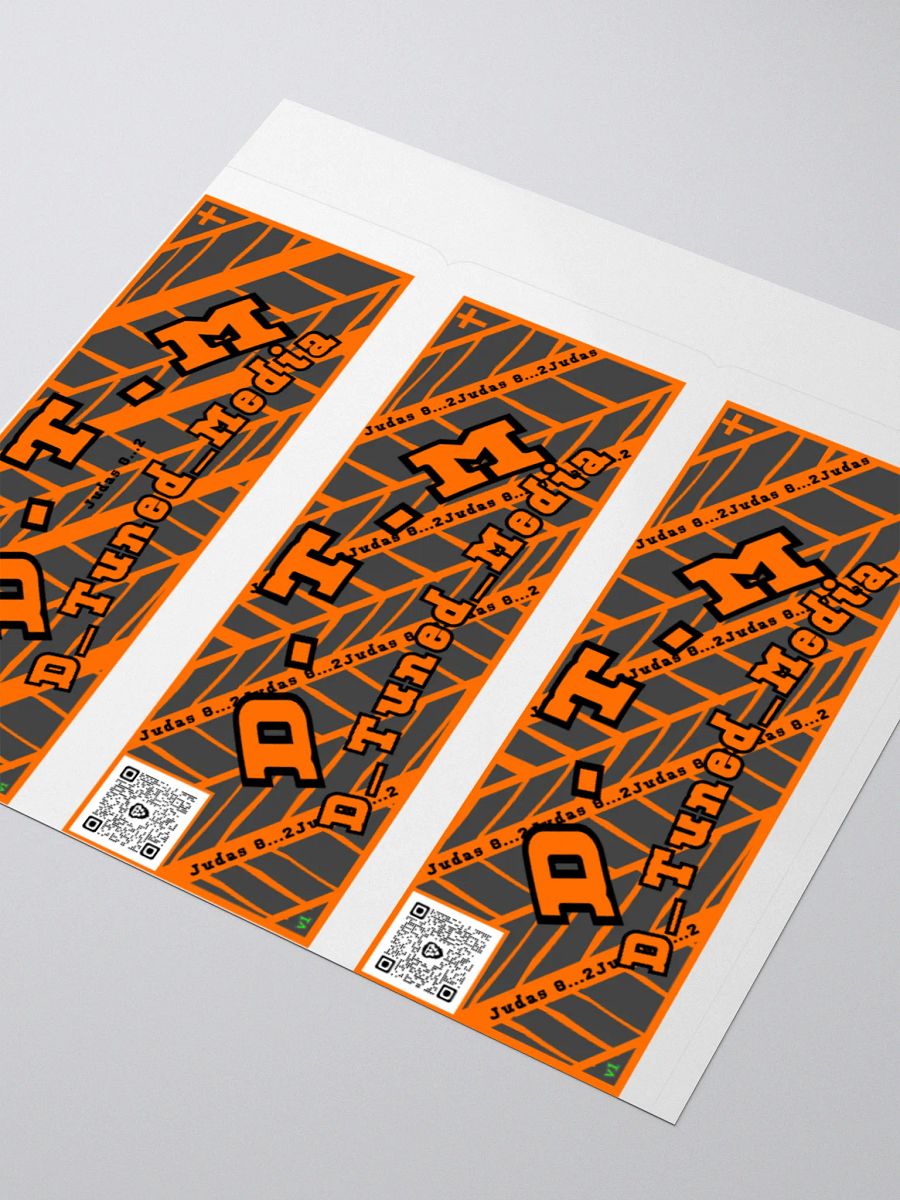 D.T.M Tire Tread Sticker Pack product image (11)
