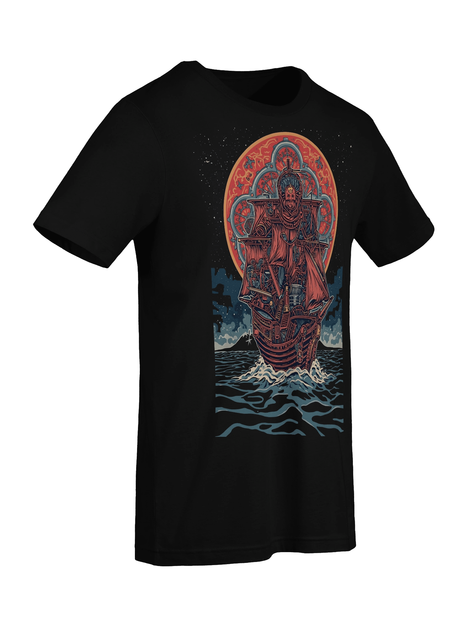 Mystical Ghost Ship Lightweight T-Shirt product image (8)