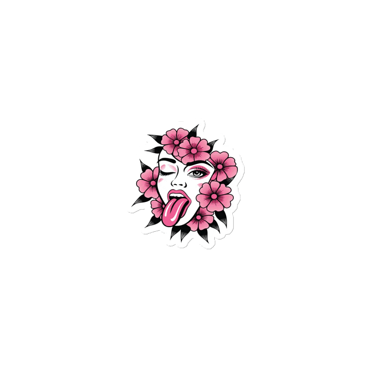 Floral Wink Die-Cut Magnets product image (2)