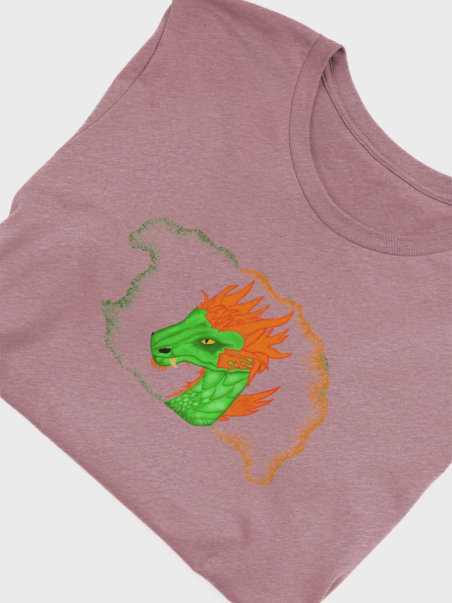 Fiery Dragon Head Unisex T-Shirt product image (5)