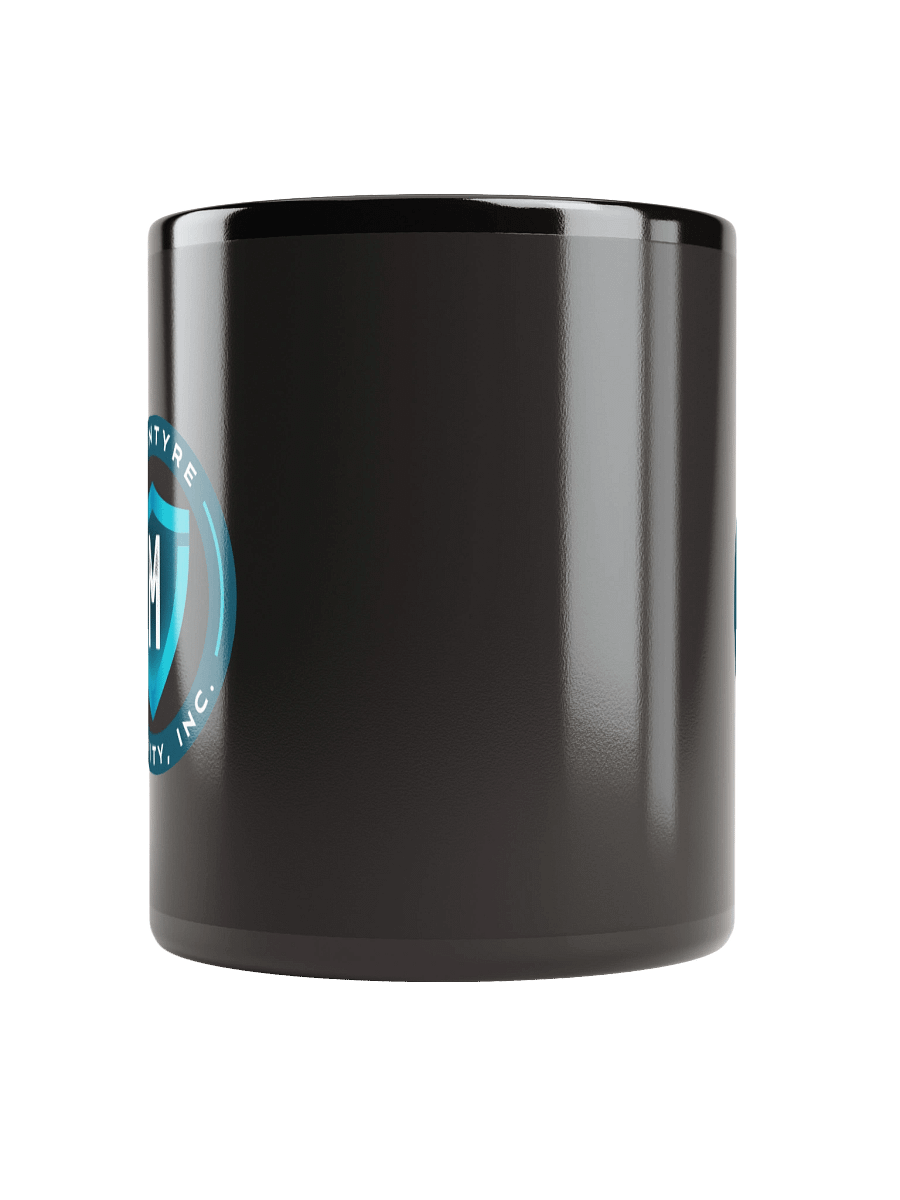 Black Ceramic Mug - McIntyre Security Inc Logo product image (10)