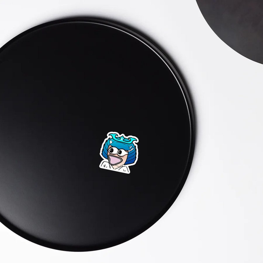 Samurai Poggers Die-Cut Magnet product image (6)