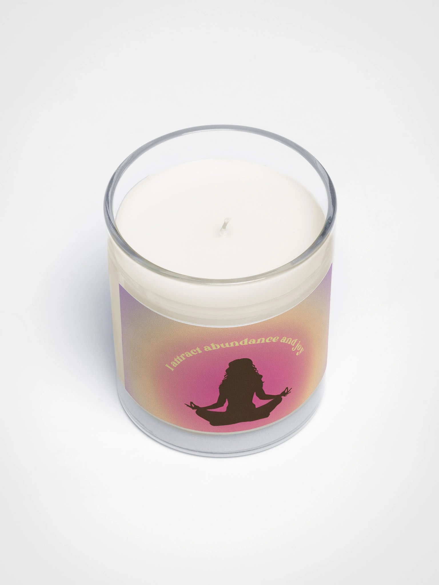 💫 I Attract Abundance and Joy — Meditation Candle product image (3)