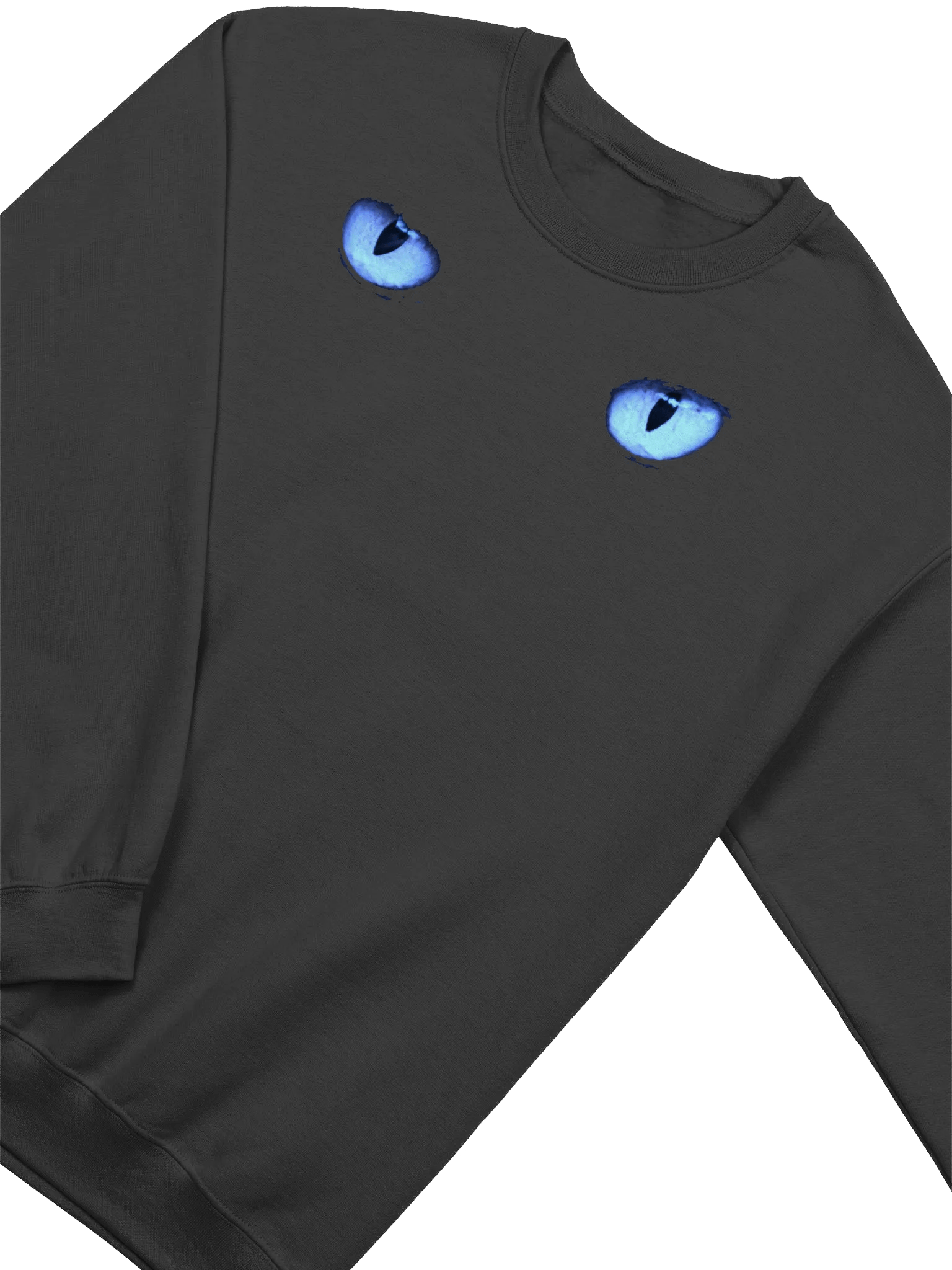 CAT EYES BLUE SWEATSHIRT product image (3)