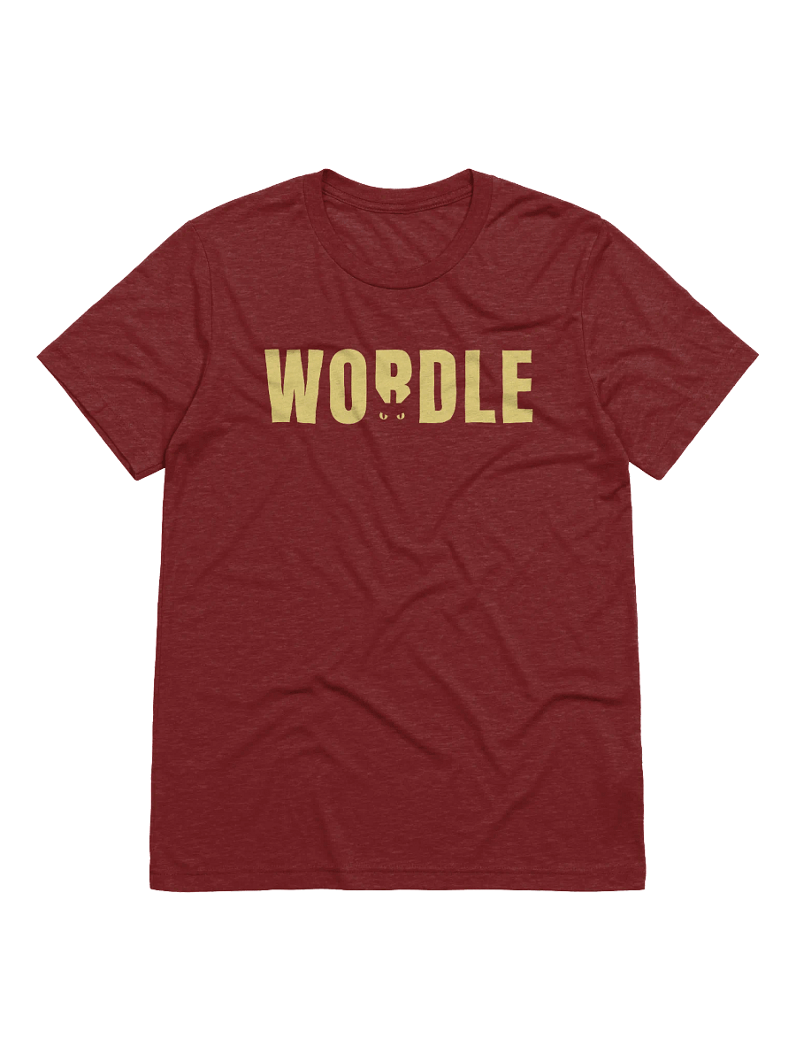 Cat Eyes Wordle Tri-Blend T-Shirt product image (3)