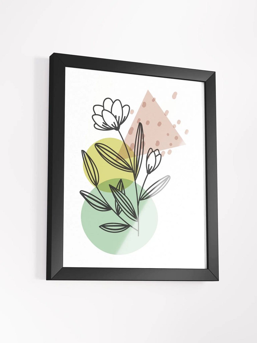 Floral Fusion Framed Matte Poster product image (41)