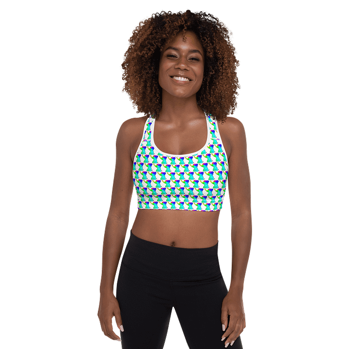 I Saw an Elephant's Sports Bra product image (1)