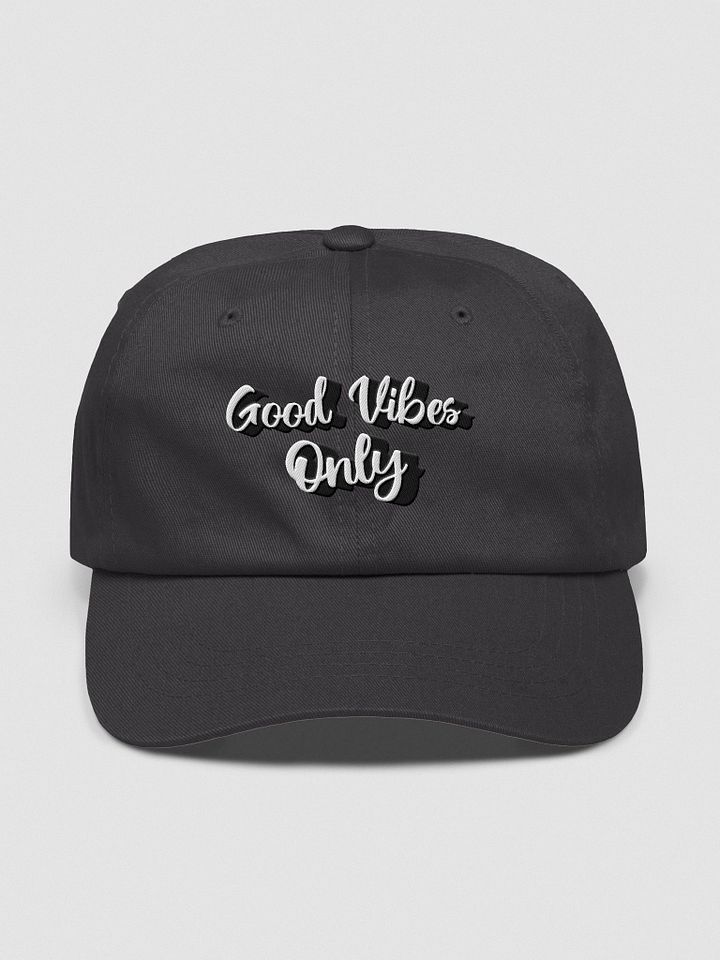 GOOD VIBES ONLY / CAP / EMBROIDERED product image (1)