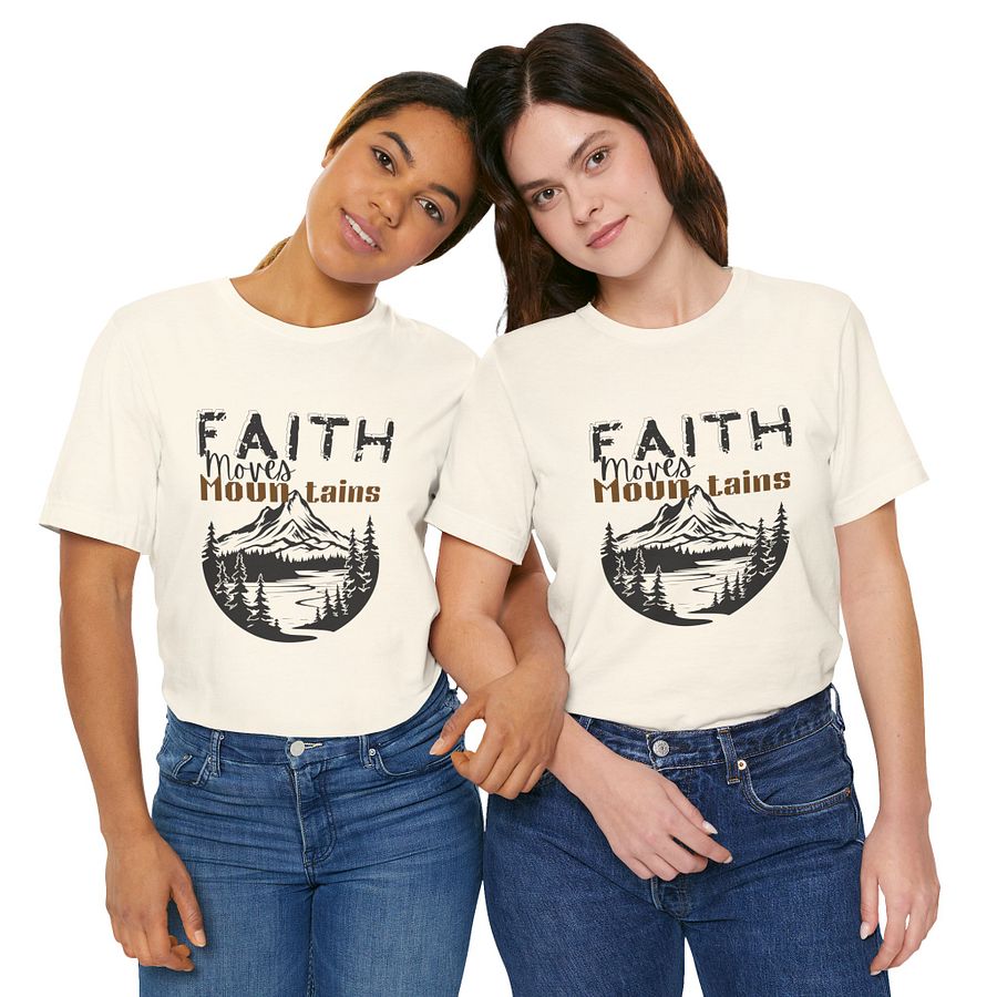 Faith moves mountain Unisex Tee product image (11)