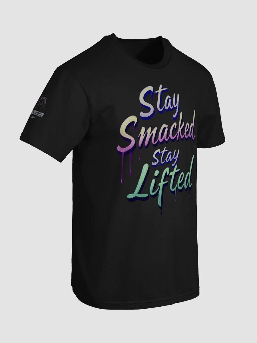 Get Smacked, Stay Lifted T-Shirt - Smacked Life Society Stoner Vibes Tee product image (52)