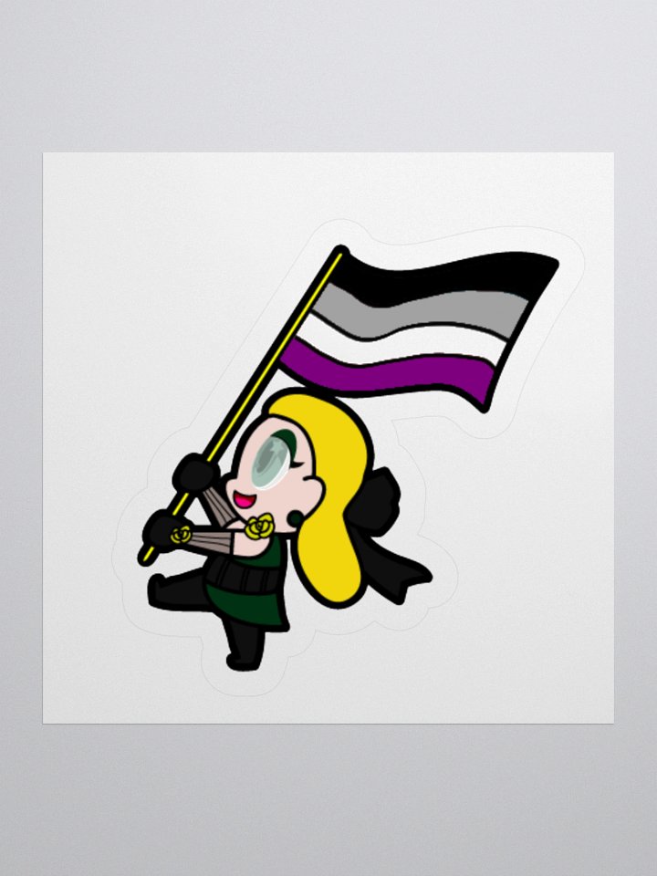 Miss Will-o-Witch ACE Pride 25 sticker product image (2)