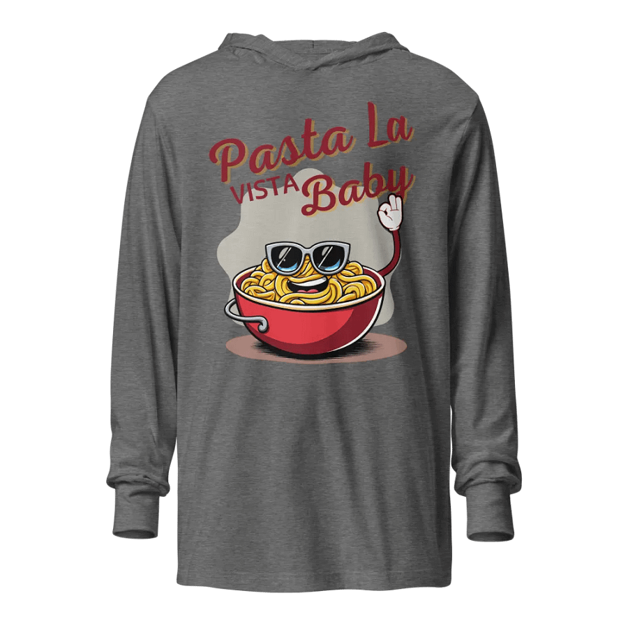 Pasta La Vista Baby Hooded Long Sleeve Tee product image (2)