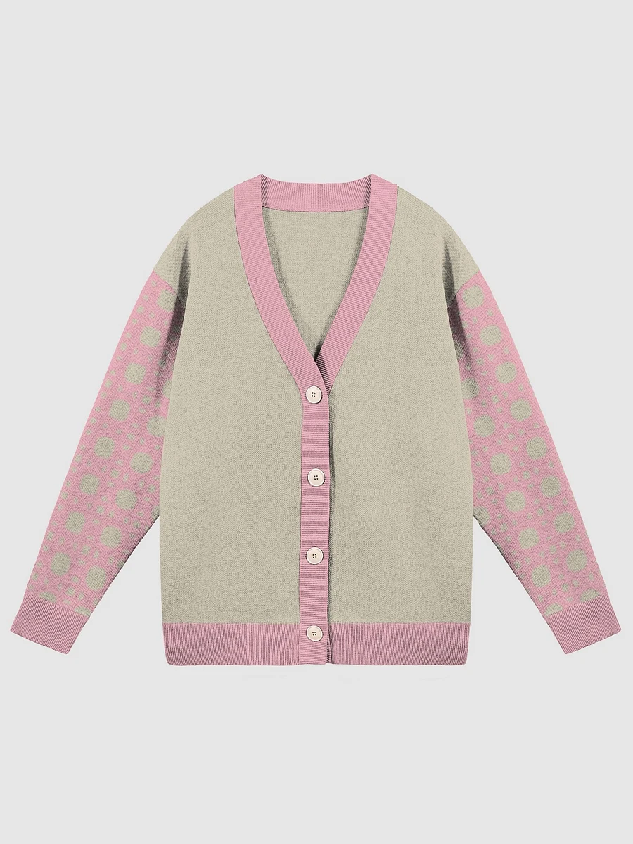 Autumn 2024 pink rattan cardigan set product image (4)