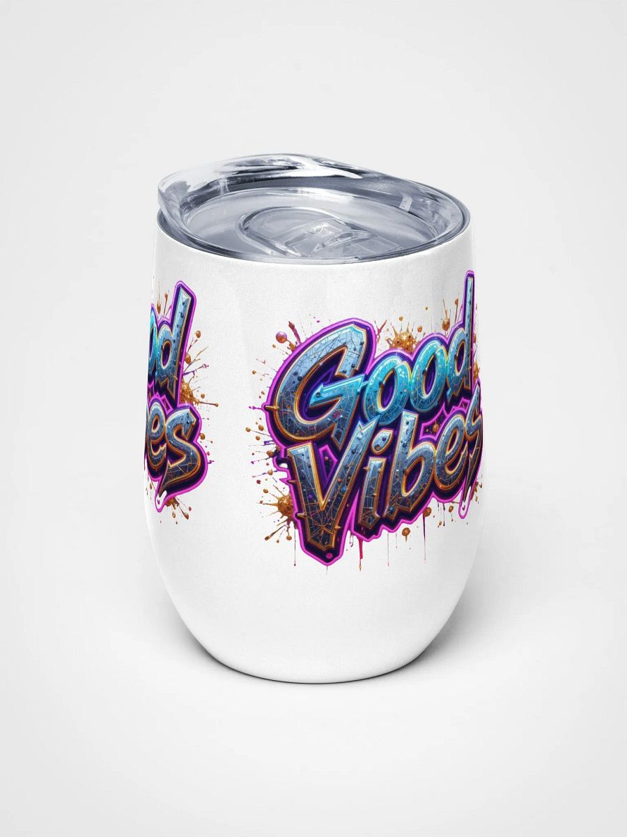 Good Vibes Glowing Wine Tumbler product image (5)