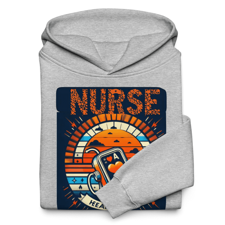 Heart Saver Nurse Graphic Hoodie product image (20)
