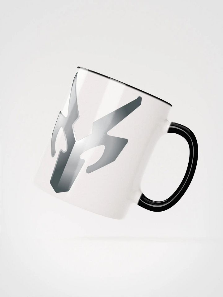 White/Black Coffee Mug with Logo product image (2)