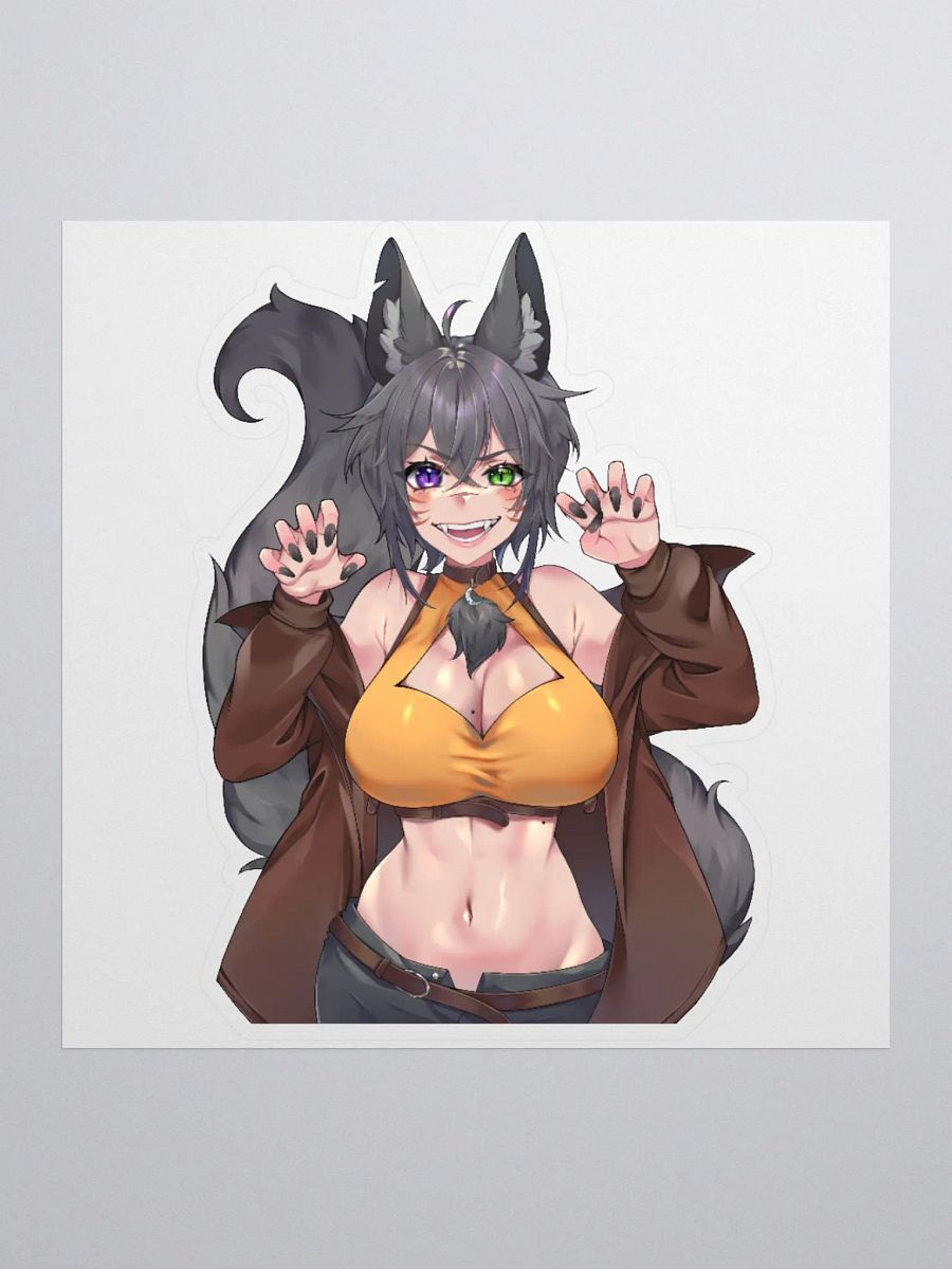 WolfcatRisi Rawr Sticker product image (1)