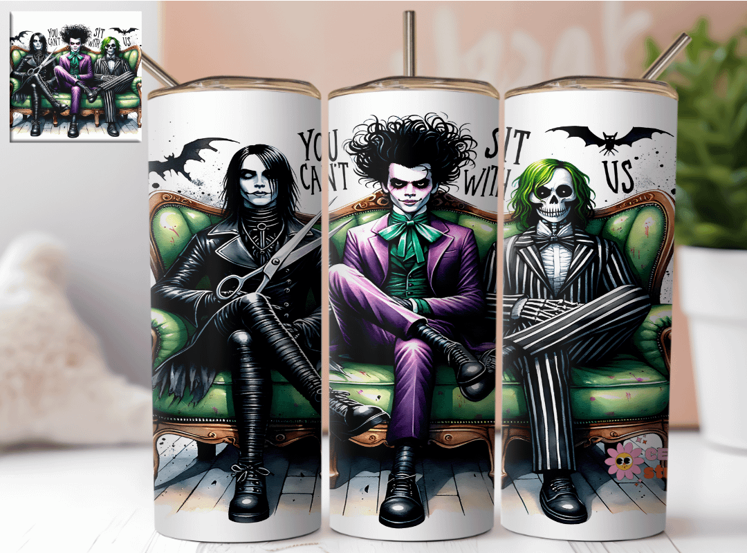 Funny Halloween Tumbler Wrap PNG product image (1)