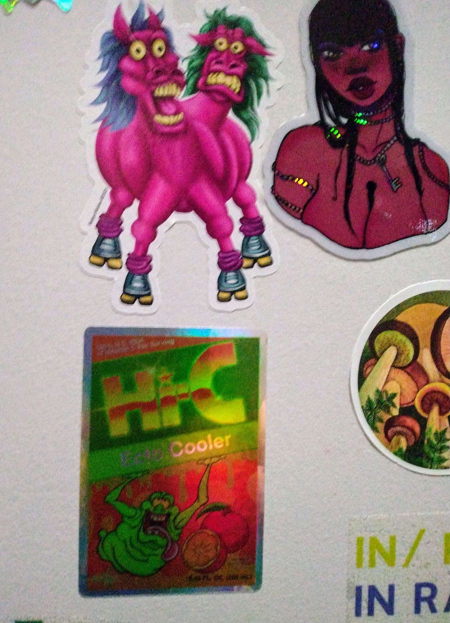 Hi-C Ecto Cooler Reissue Juice Box Holofoil Sticker product image (3)