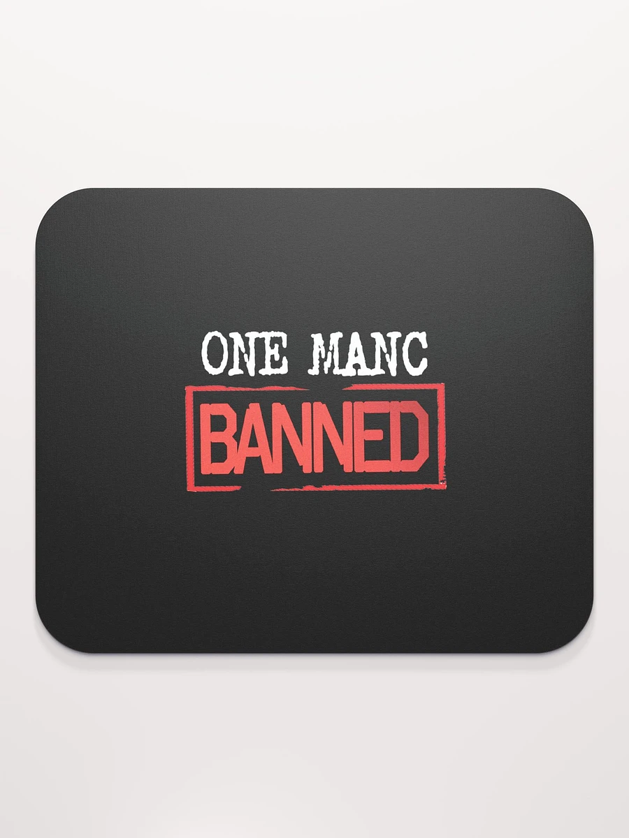 One Manc Banned Mouse Mat product image (2)