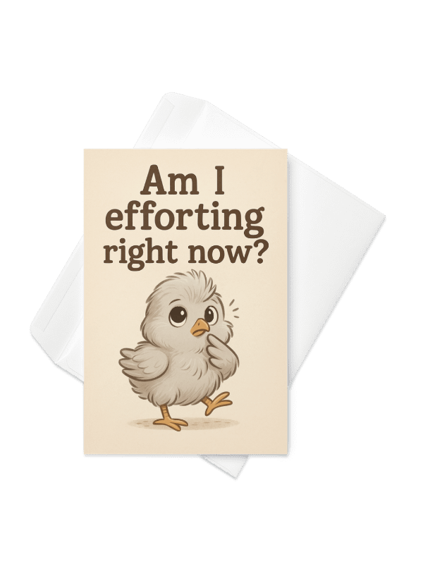 Am I Efforting? - Card product image (3)