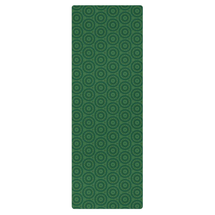 Green Batik Yoga Mat product image (2)