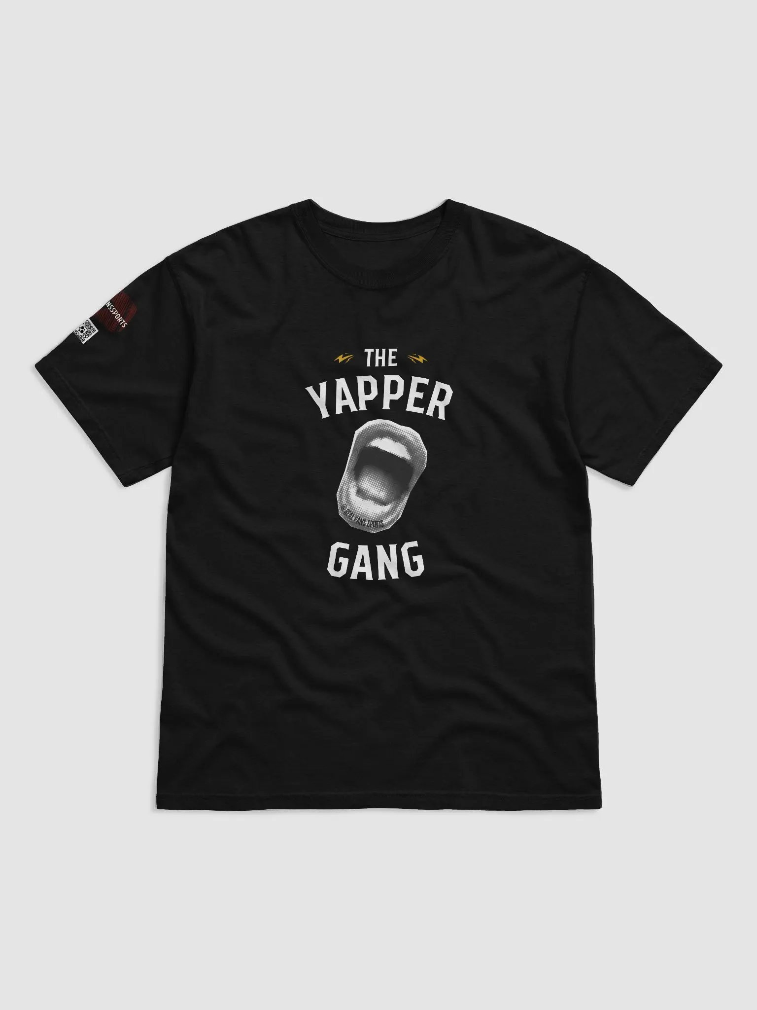 Yapper Gang w/ sleeve logo - Garment-Dyed Cotton T-Shirt product image (1)