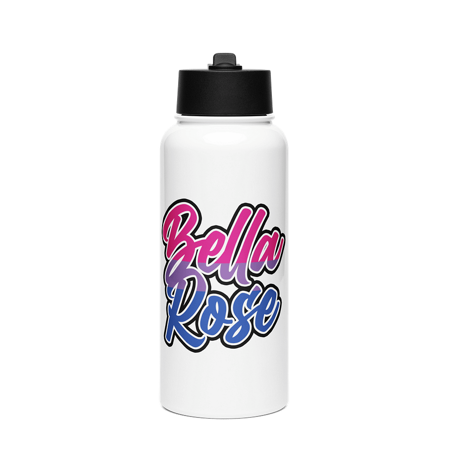 Bella Rose Bisexual Pride Water Bottle product image (1)