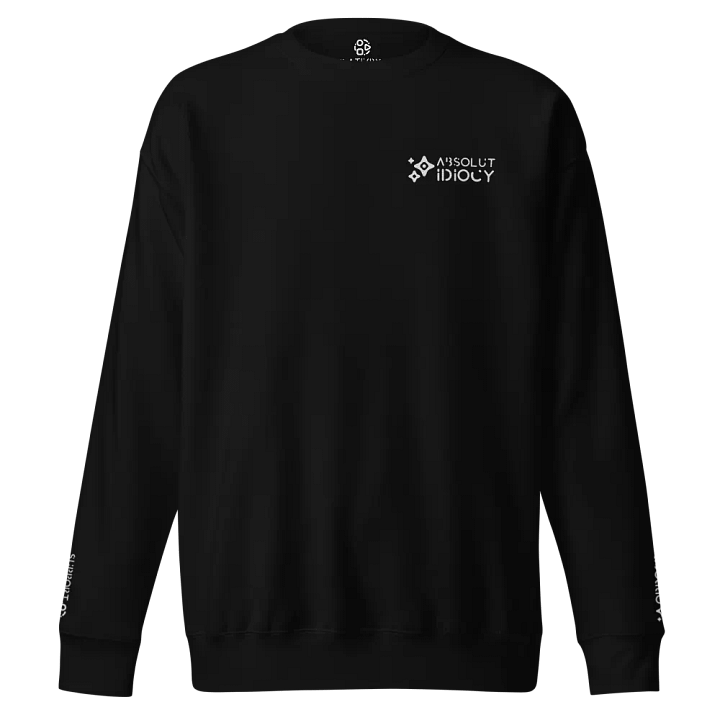 Absolut Idiocy Cotton Heritage Premium Sweatshirt - F✨ck Generative AI (Logotypes) product image (1)