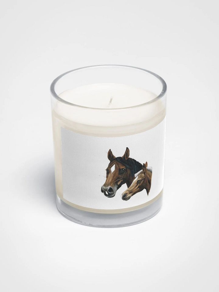 Mare and foal candle product image (2)