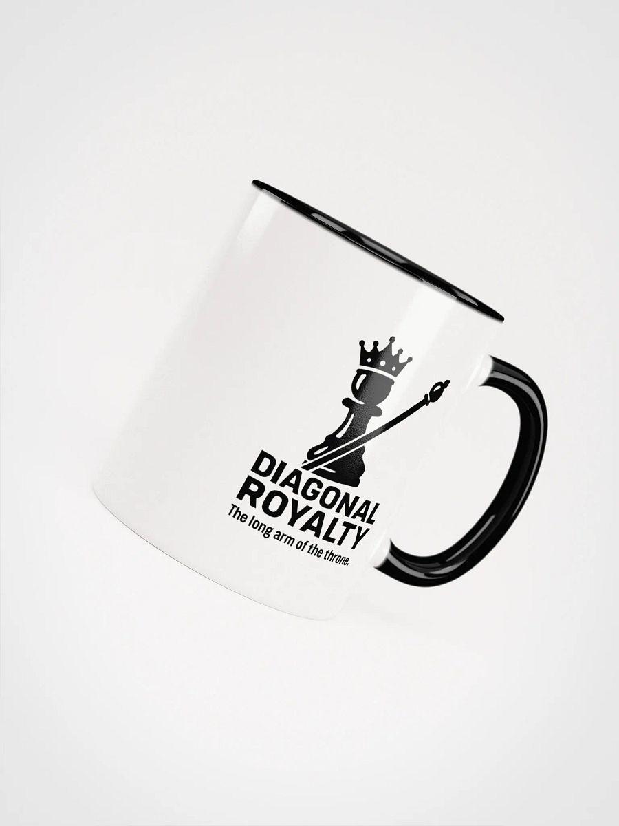 Diagonal Royalty - Ceramic Mug with Color Inside product image (54)