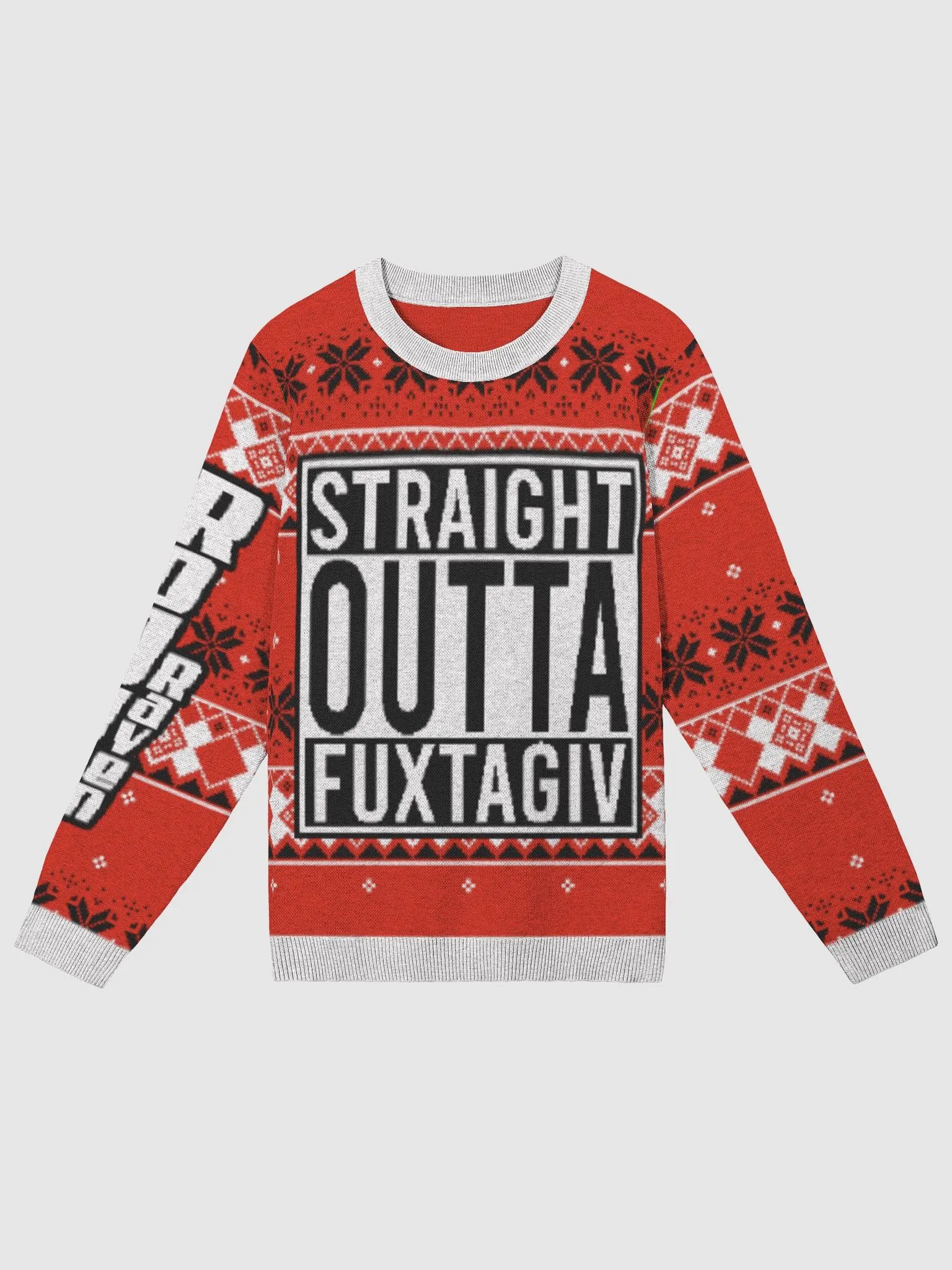 Straight Outta Christmas Jumper product image (1)