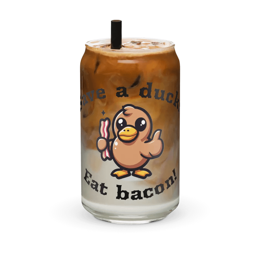 Save a duck glass product image (6)