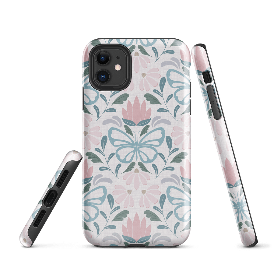 Butterfly Blooms Tough Case for iPhone product image (1)
